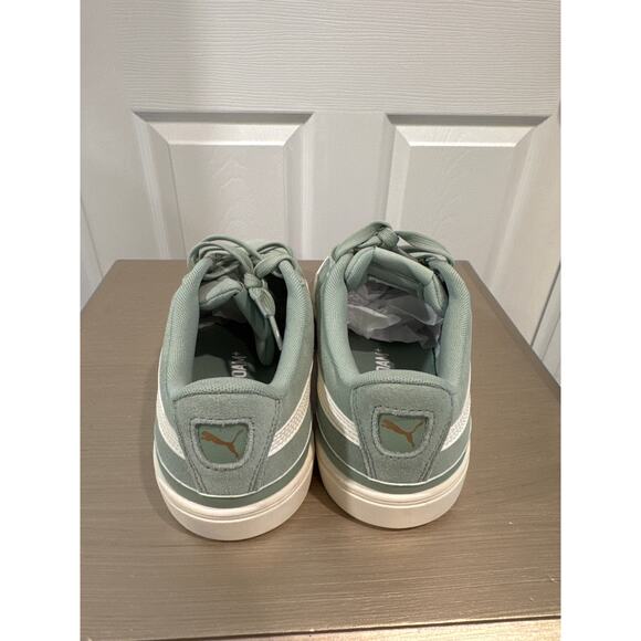 Puma Vikky v3 Green Gog-Warm White Women's Size 7 - Picture 5 of 8
